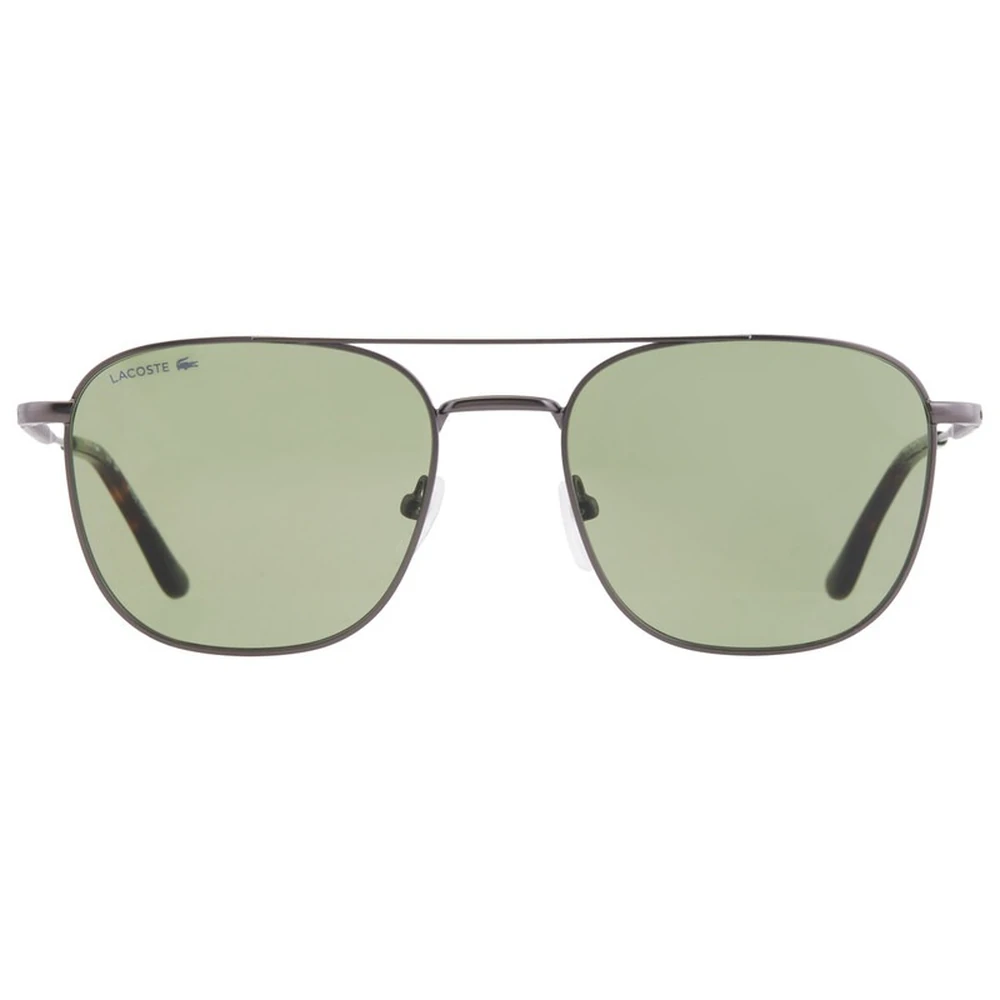 Lacoste Unisex Modified Rectangle Sunglasses, Green Lenses, Full Frame - L269S.035 - Image 3