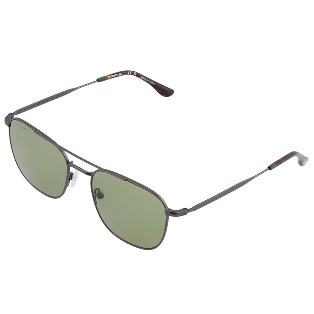 Lacoste Unisex Modified Rectangle Sunglasses, Green Lenses, Full Frame - L269S.035 - Image 4