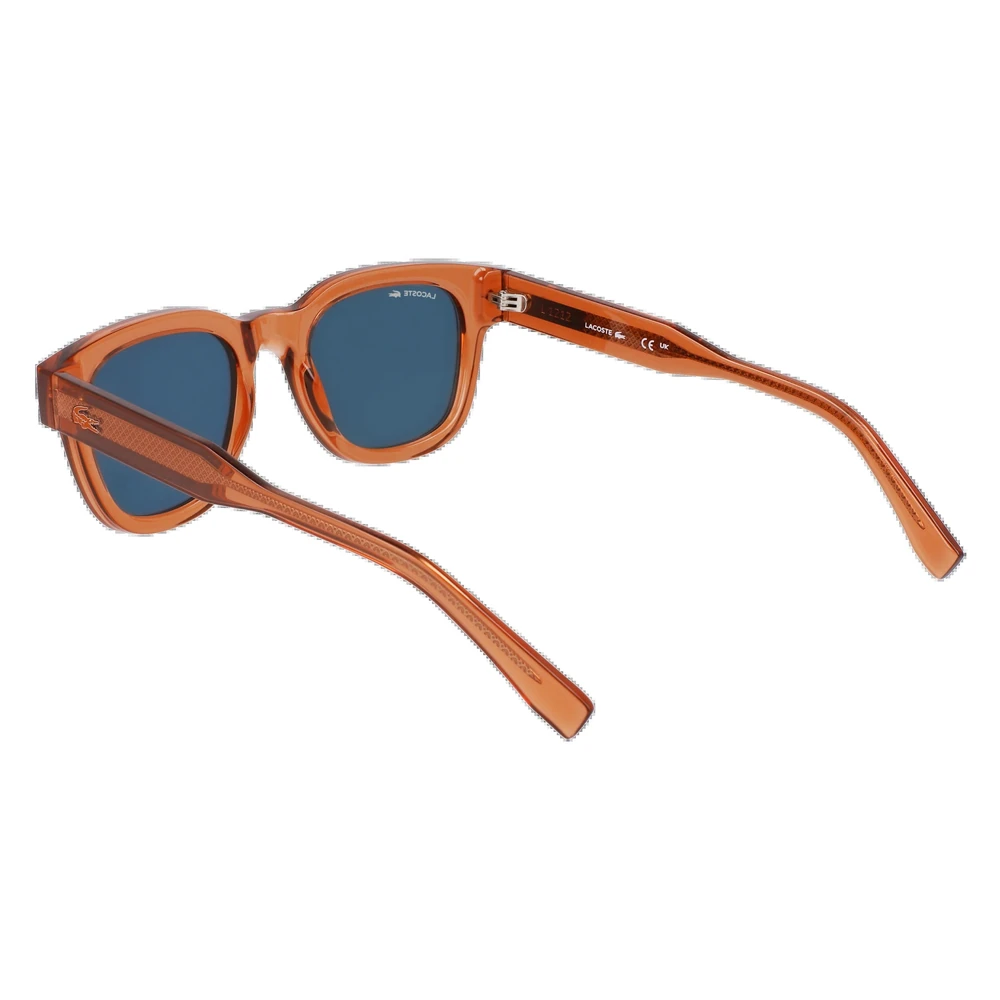 Lacoste Unisex Oval Sunglasses, Blue Lenses, Full Frame - L6023S.204
