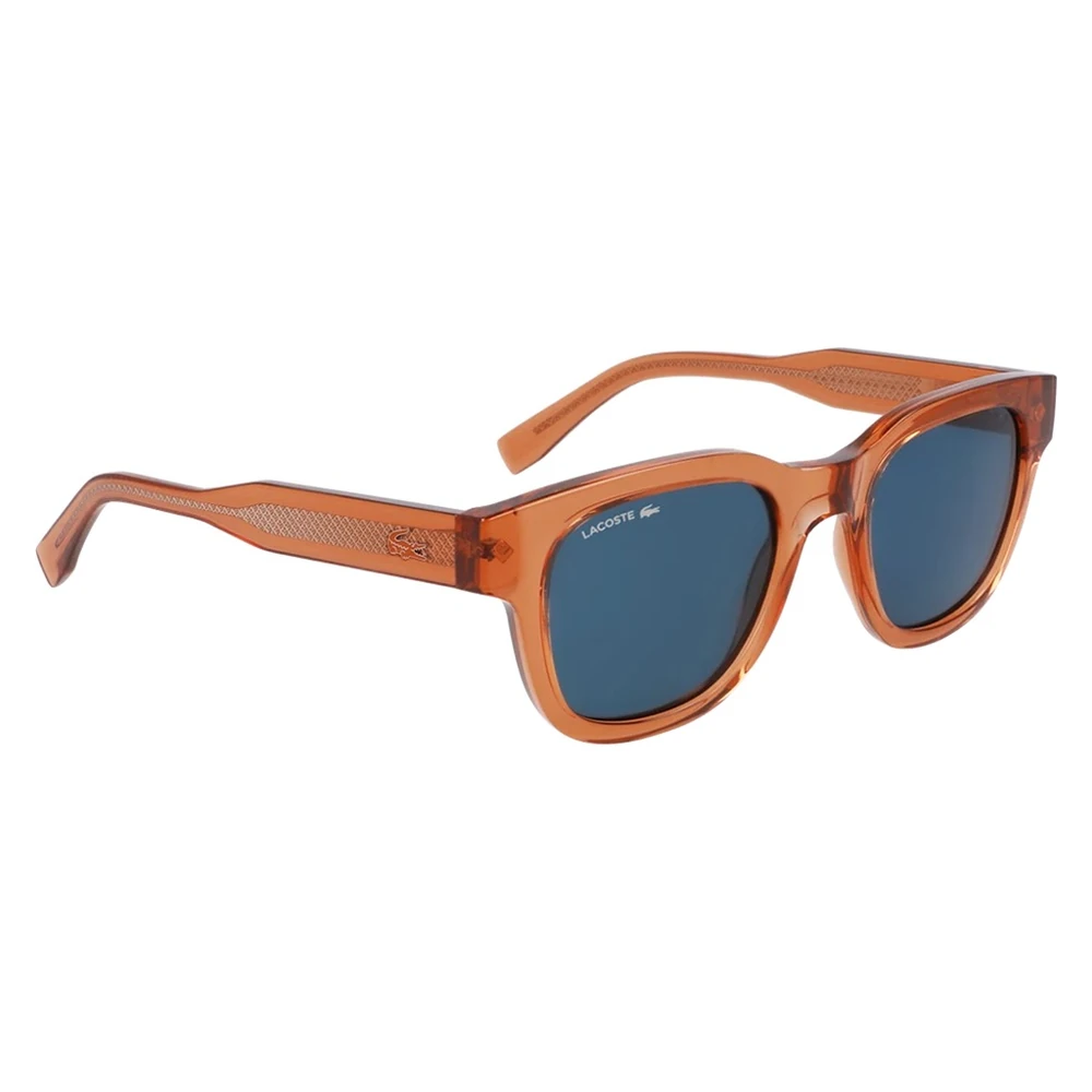 Lacoste Unisex Oval Sunglasses, Blue Lenses, Full Frame - L6023S.204 - Image 3