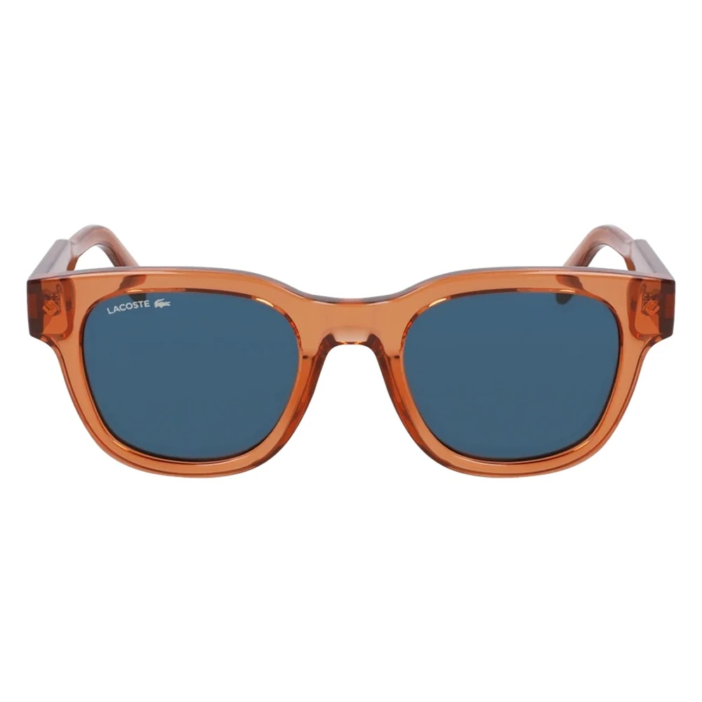 Lacoste Unisex Oval Sunglasses, Blue Lenses, Full Frame - L6023S.204 - Image 4