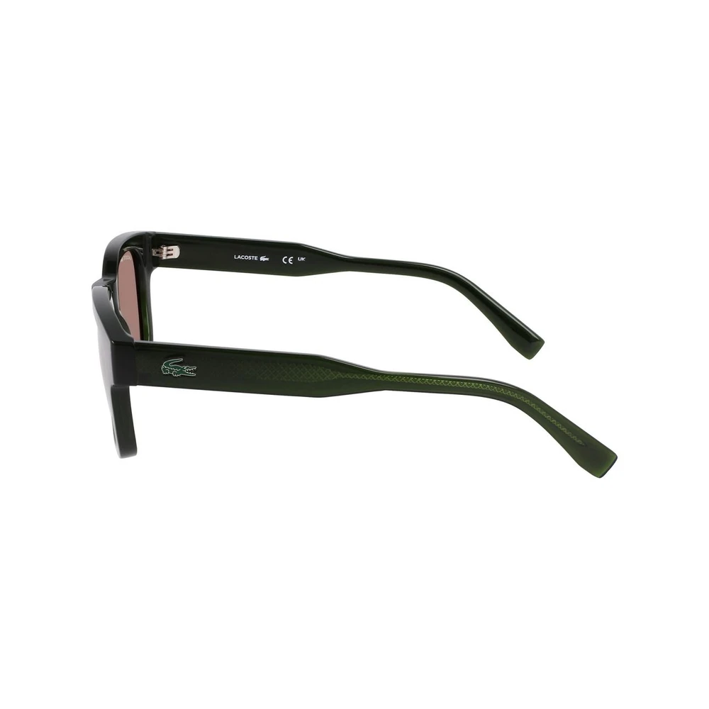 Lacoste Unisex Oval Sunglasses, Brown Lenses, Full Frame - L6023S.275 - Image 2