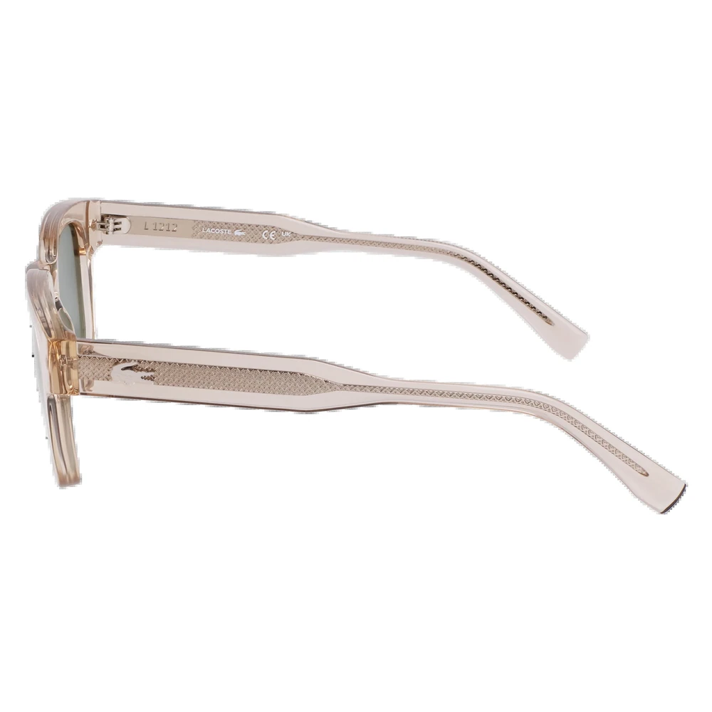 Lacoste Unisex Oval Sunglasses, Green Lenses, Full Frame - L6023S.264