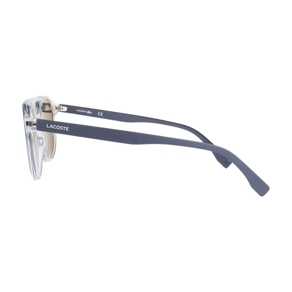 Lacoste Unisex Round Sunglasses, Blue Lenses, Full Frame - L881SN.424