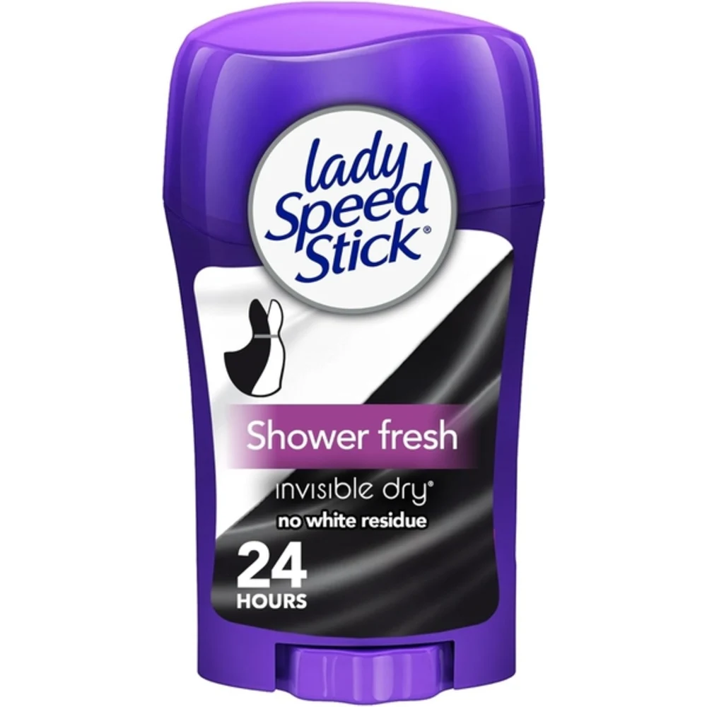 Lady Speed Stick Invisible Dry Antiperspirant Deodorant, Shower Fresh, Clear Protection, Long-Lasting Freshness, 40g - LSD-962995L1
