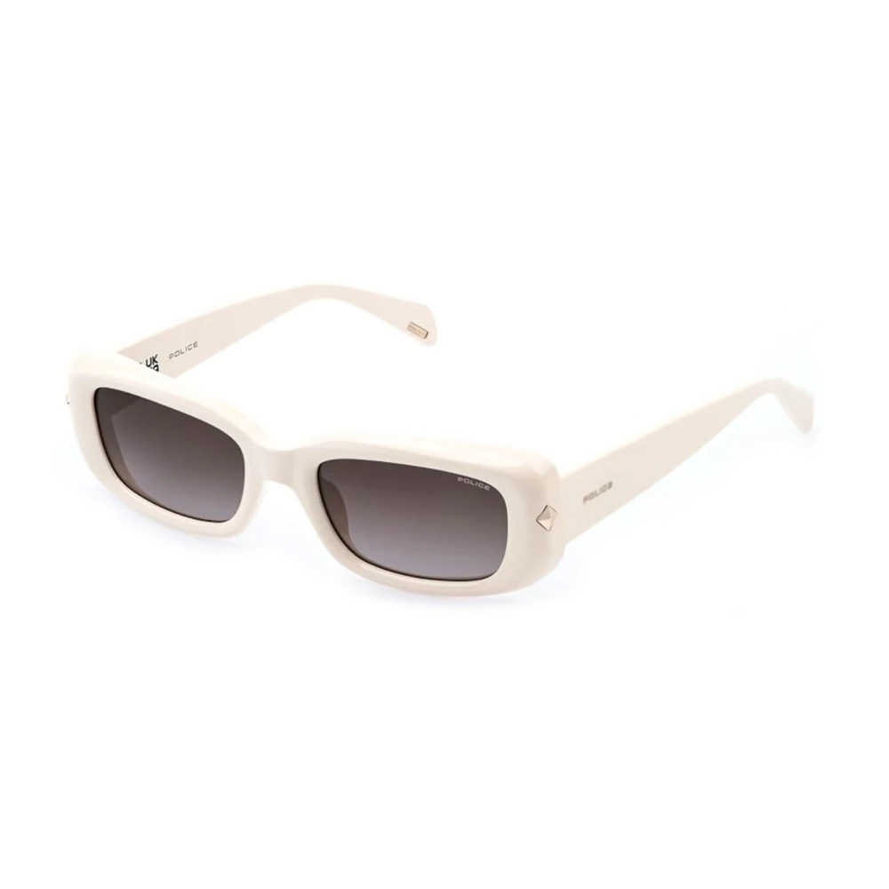Police Womens Square Sunglasses, Brown Gradient Smoke Lenses, Full Frame - SPLR94M5306Y1