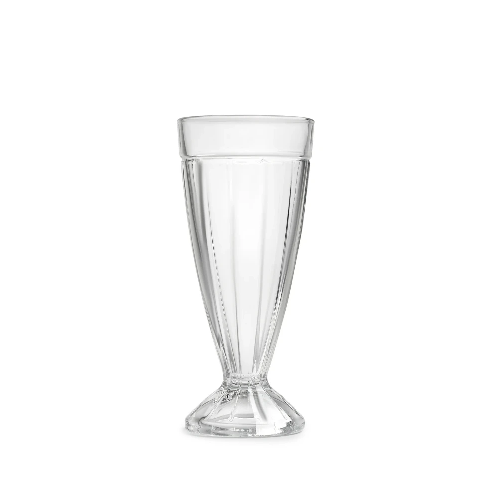 Royal Leerdam Sweet Temptations Dessert Glass Set of 2, 350ml Sundae Glasses, Pedestal Ice Cream, Milkshake & Parfait Cups, Clear - 835199