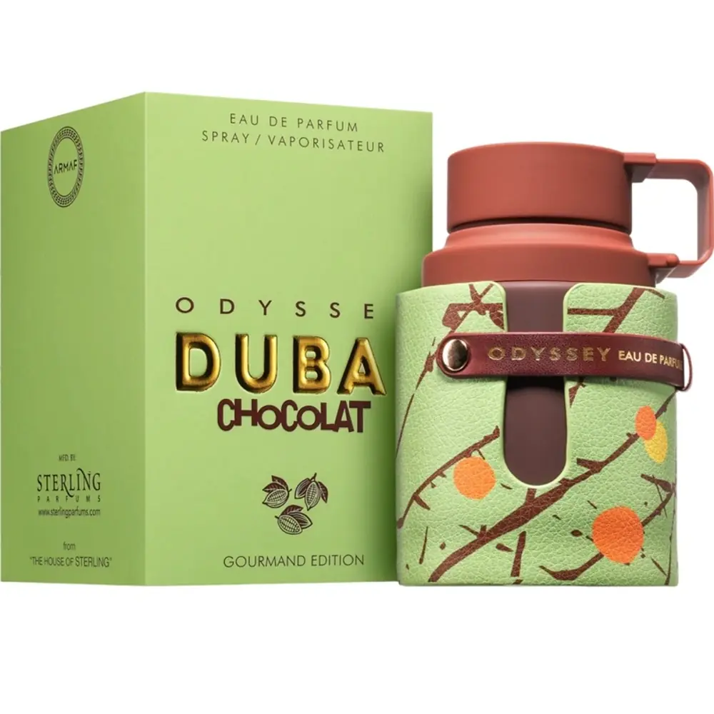 Armaf Odyssey Dubai Chocolate Edition Eau de Parfum (EDP) 100 ml Unisex - Chocolate & Pistachio - 6295199804360 - Image 2