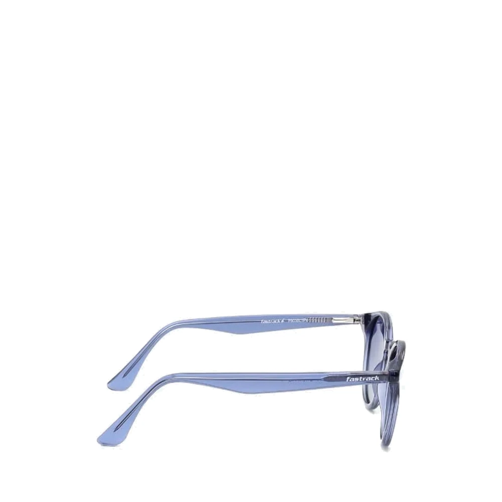 Fastrack Unisex Polarized Round Sunglasses, Blue Lenses, Full Rim - P603BL1PV - Image 3