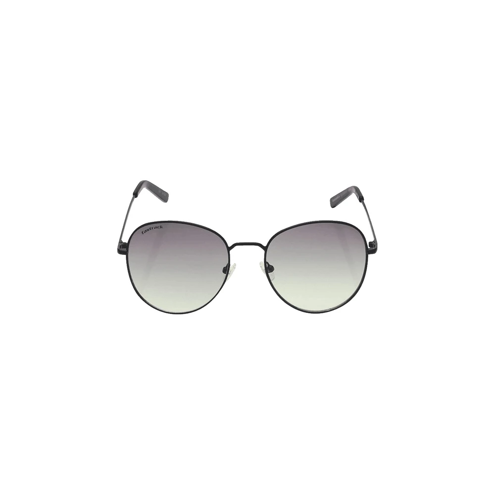 Fastrack Womens Round Sunglasses, Green Lenses, Full Rim - M255GR11V