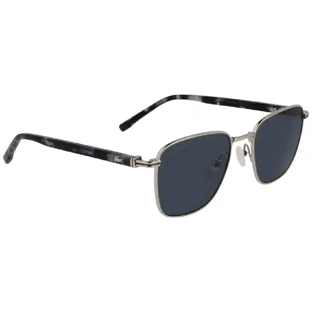 Lacoste Mens Modified Rectangle Sunglasses, Blue Lenses, Full Frame - L265SN.038 - Image 3
