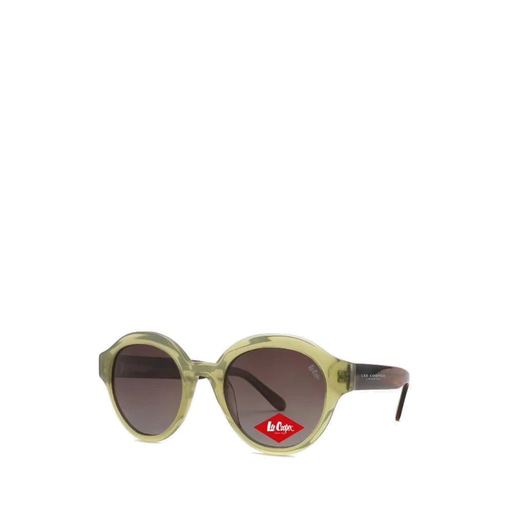 Lee Cooper Mens Polarized Oval Sunglasses, Brown Lenses - LCM10768C1