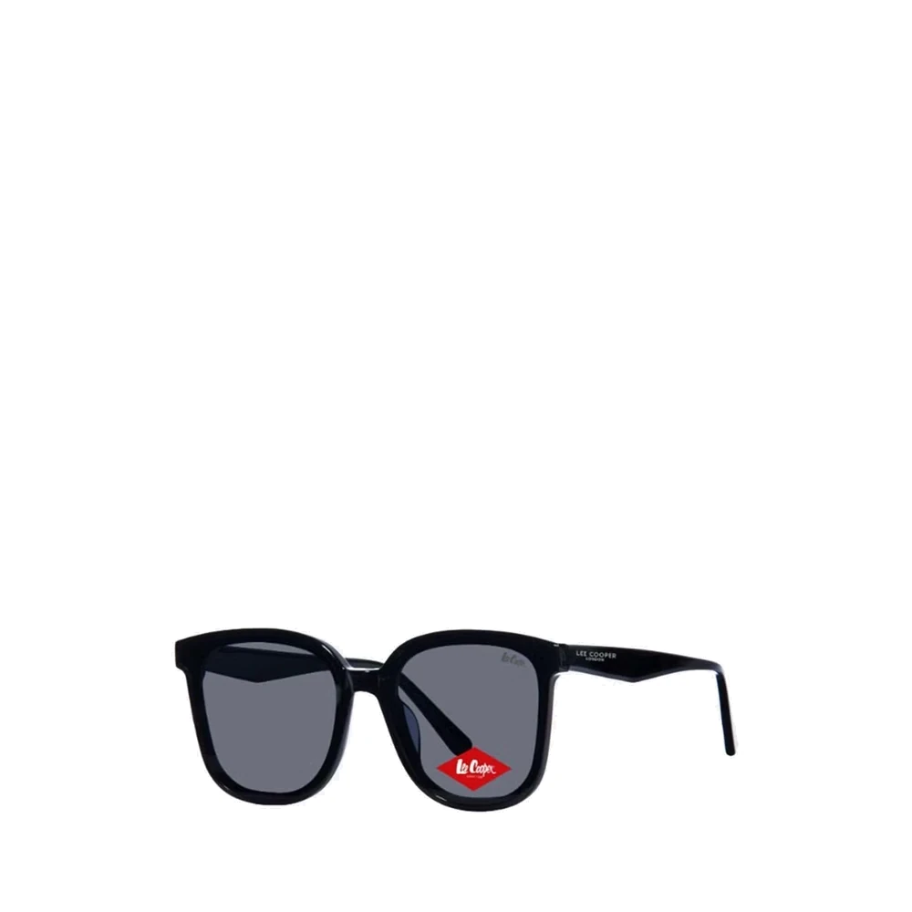 Lee Cooper Mens Polarized Square Sunglasses, Grey Lenses - LCM10818C1