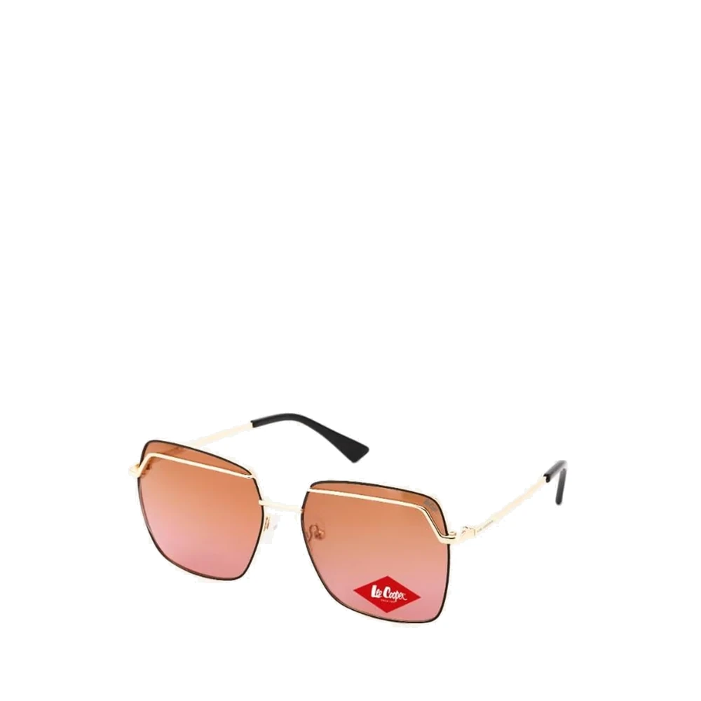 Lee Cooper Womens Polarized Square Sunglasses, Brown Lenses - LCW10809C1