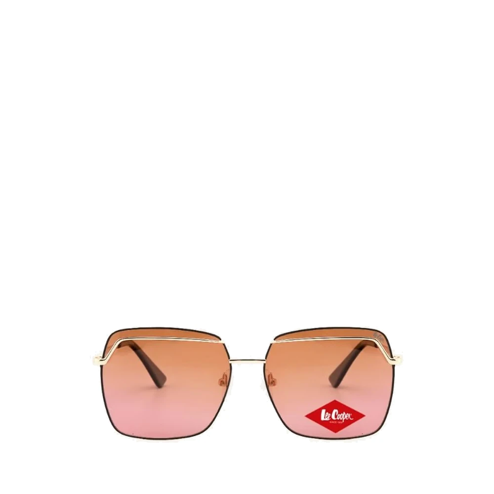 Lee Cooper Womens Polarized Square Sunglasses, Brown Lenses - LCW10809C1 - Image 2
