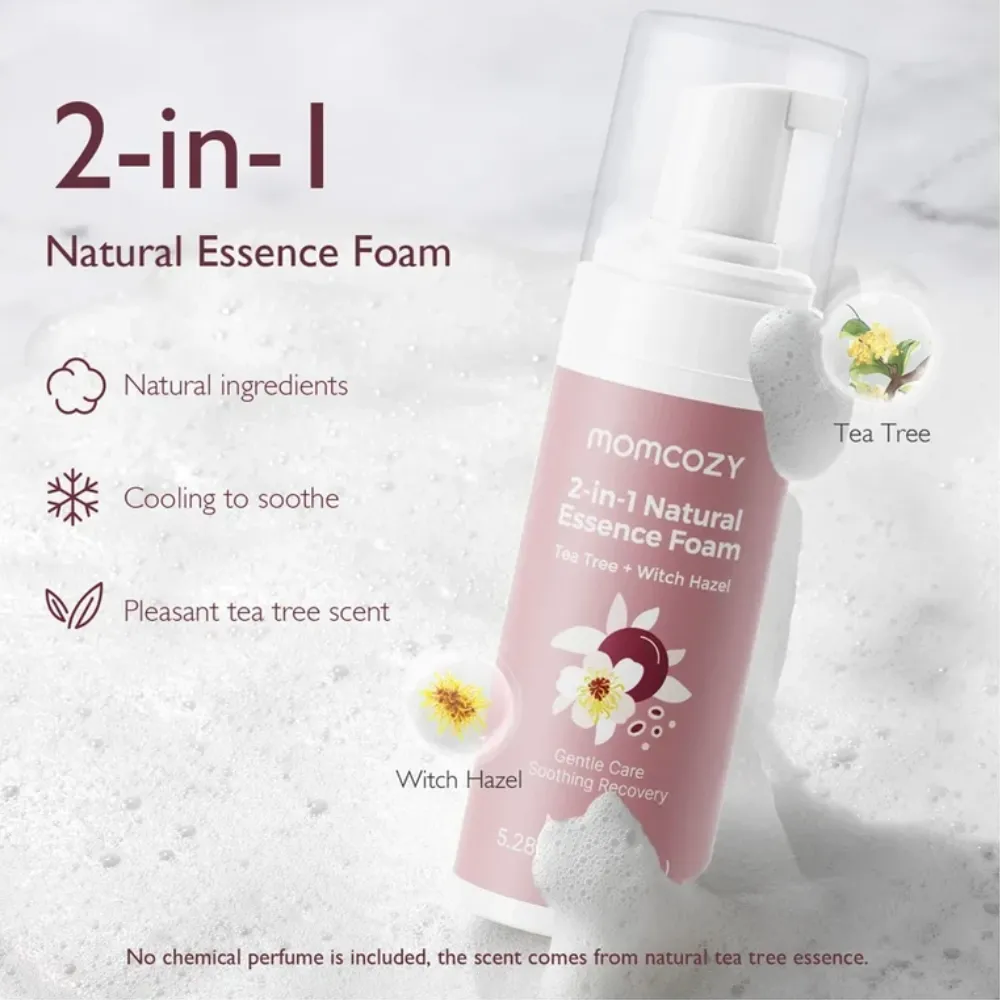 Momcozy 2-in-1 Natural Essence Foam, 150ml, Postpartum Care - VD-840506402539 - Image 4