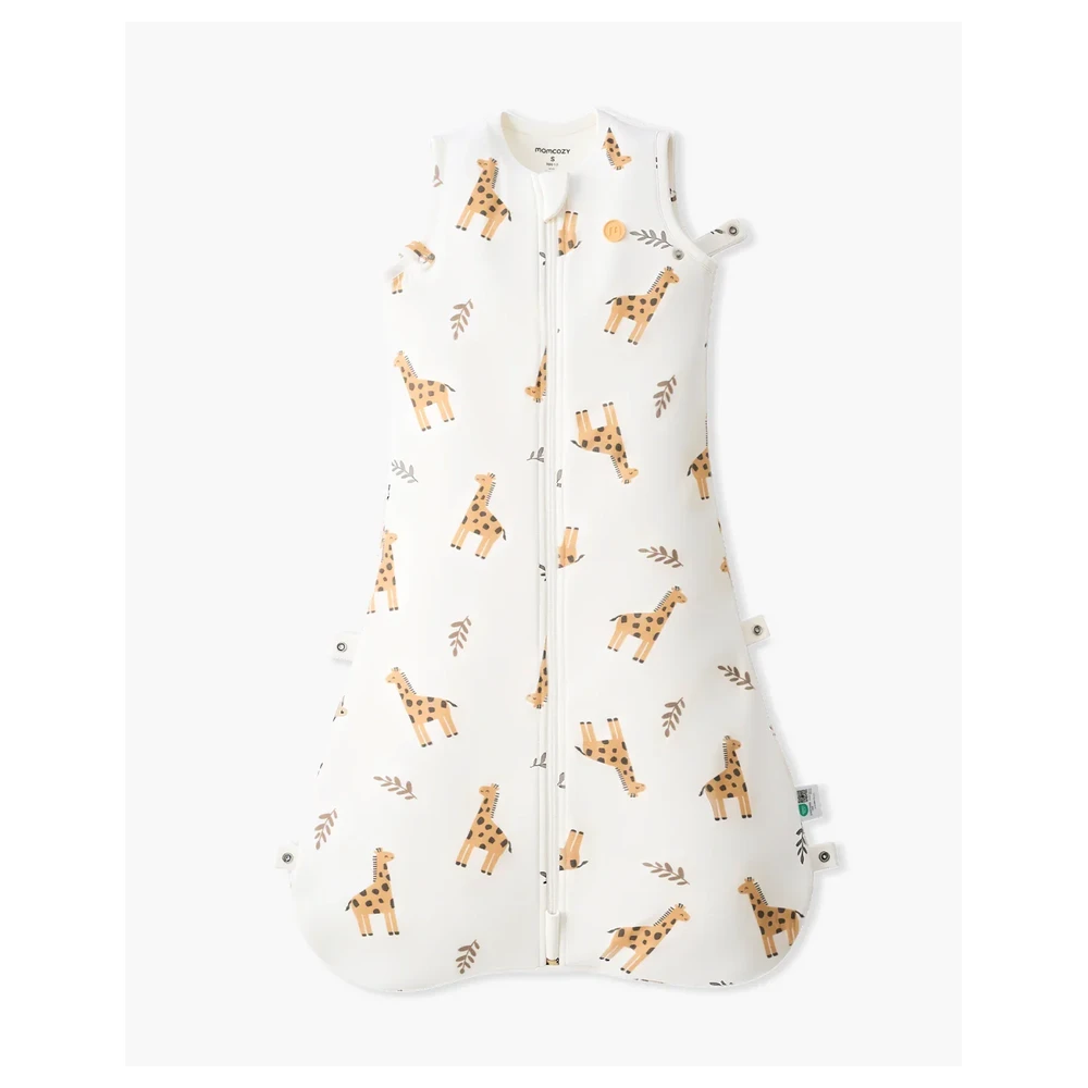 Momcozy Sleep Sack SB011 Giraffe World, L, 1.5 TOG, Two-Way Zipper - VD-840506411180