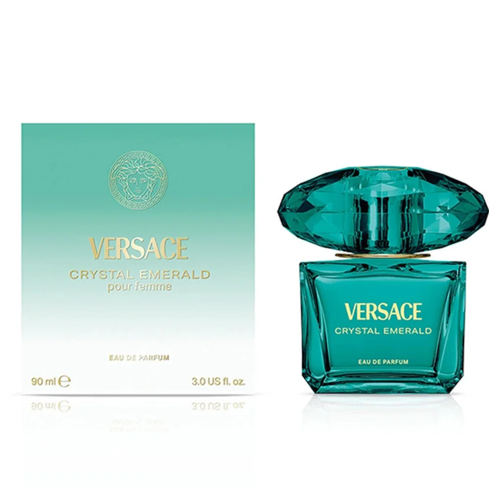 Versace Crystal Emerald Eau de Parfum (EDP) 90 ml for Women - Peach & Rose - 8011003901647