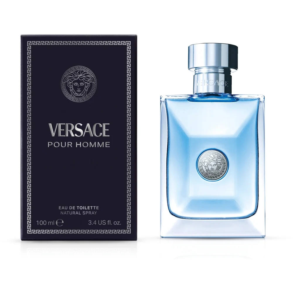 Versace Pour Homme Eau de Toilette (EDT) 100 ml for Men - Citrus & Aromatic Notes - 8011003995967