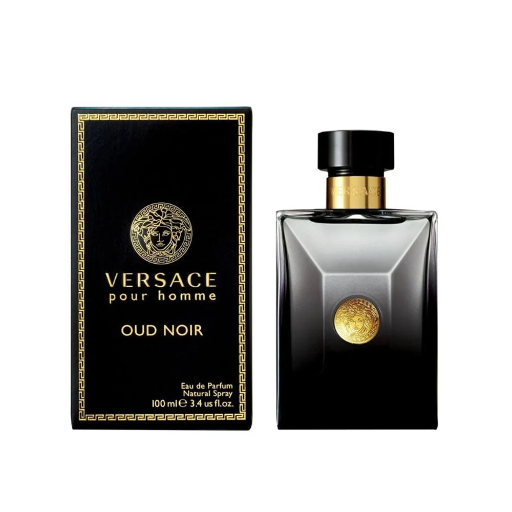 Versace Pour Homme Oud Noir Eau de Parfum (EDP) 100 ml - Saffron & Oud - 8011003811274