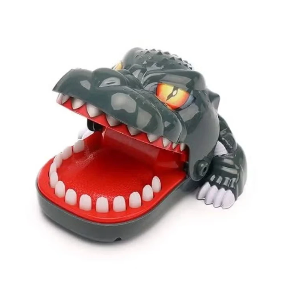 Epic Fun Dino Dentist Pick & Play Game, Pull Your Finger Away Before the Dinosaur Snaps Its Jaw, 1-2 Players, 3 Years+ - 1110001