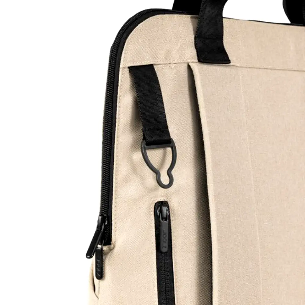 Joolz Diaper Backpack, Baby Changing Bag with Changing Pad, Insulated Bottle Pocket, 15 Inch Laptop Sleeve, Eco-Friendly, Sandy Taupe - 560083 - Image 4