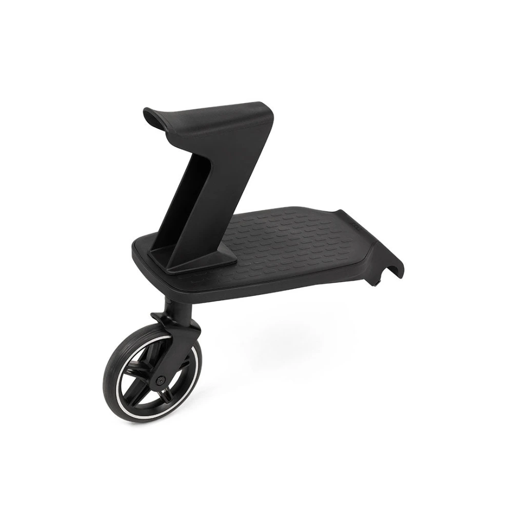 Joolz Hub2 Footboard with Seat, Toddler Ride-On Board for Stroller, Detachable Seat, Foldable, Supports up to 20kg, Black - 100402