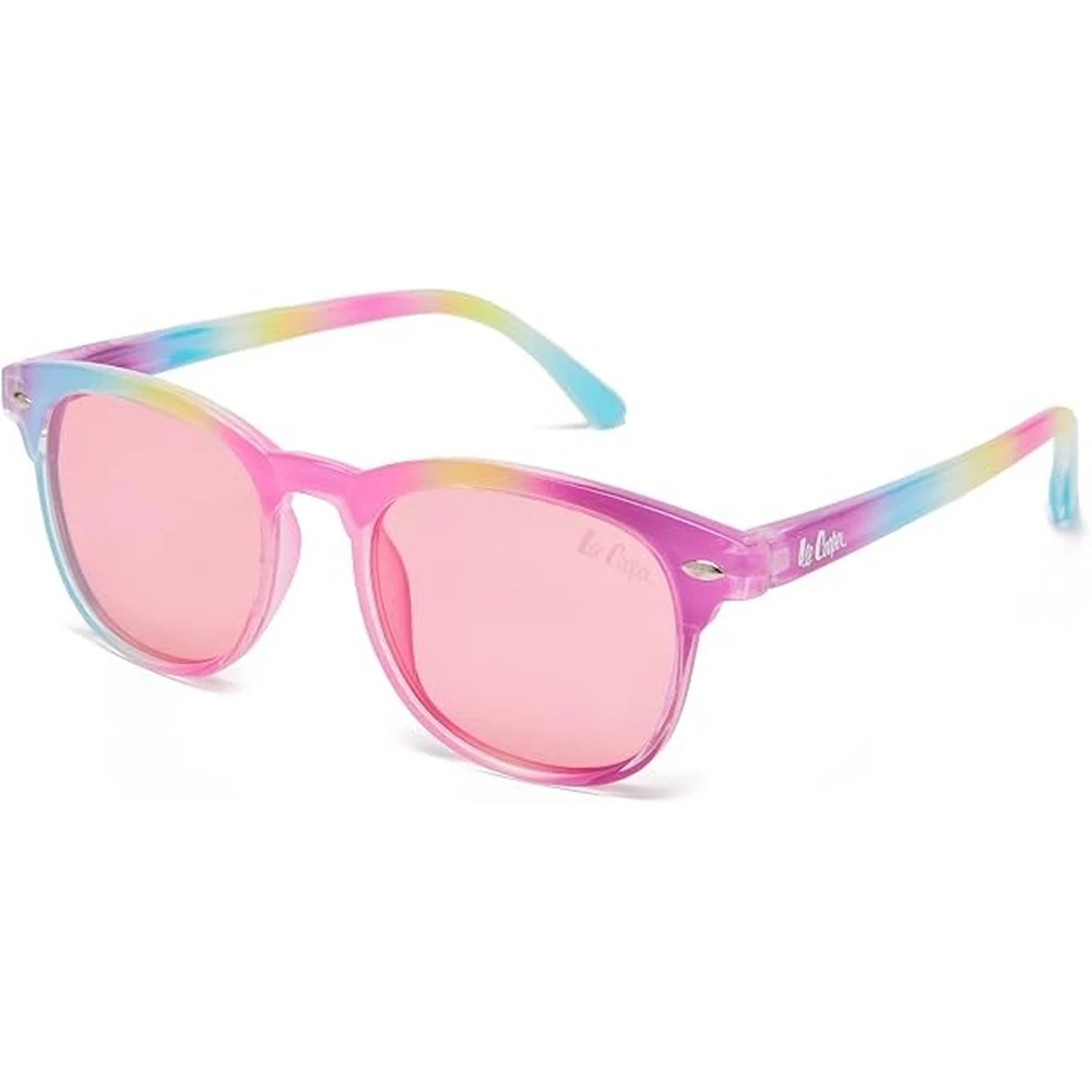 Lee Cooper Kids Classic Sunglasses, Pink Lenses - LCK115C03 - Image 2