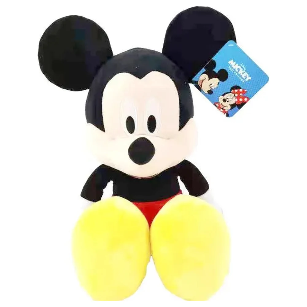 Lifung Disney Mickey Mouse Core XL Plush Toy, Classic Red Shorts and Yellow Shoes, Embroidered Details, 3 Years+ - 2001286