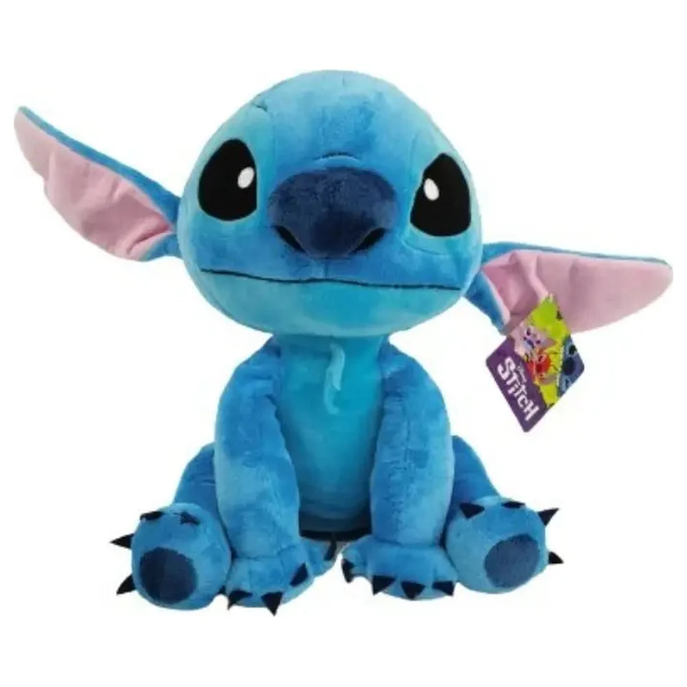 Lifung Disney Stitch Core XL Plush Toy, Fuzzy Texture, Floppy Ears, Embroidered Features, Recycled Polyester Stuffing, 3 Years+ - PDP1800301