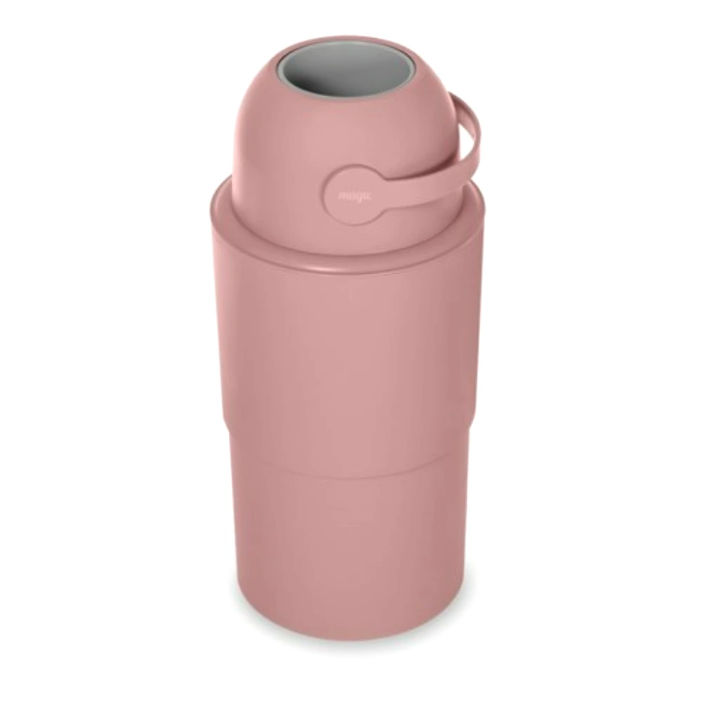 Magic HEKA L Diaper Pail, Odourless Telescopic Nappy Bin, 45 Diaper Capacity, Adjustable 40-63 cm, Uses Standard Bags, Free 15 Bags, Blush Pink - 10115631061 - Image 4