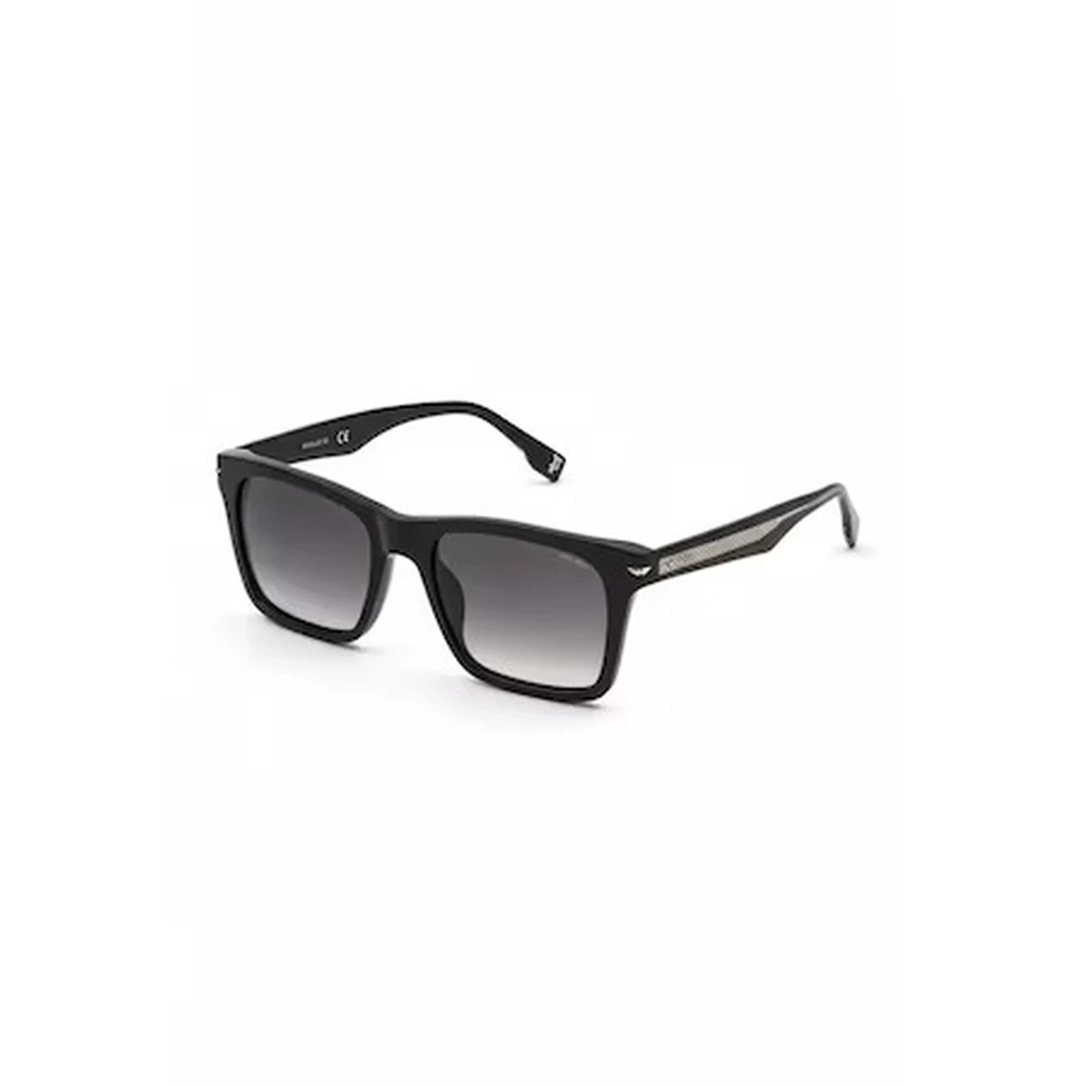 Police Mens Square Sunglasses, Smoke Gradient Smoke Lenses - SPLN35V53700K - Image 2