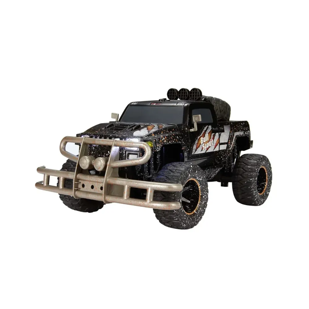 Revell Control Bull Scout 1 to 10 Scale Remote-Control Buggy with Treaded Tyres and 2-Channel Radio Control for Driving Adventures, Ages 8+ - 24629