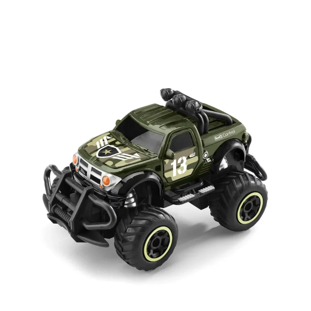 Revell Control Dodge RAM Field Hunter Remote-Control SUV with LED Underbody Lighting and 2-Channel Radio Control, Ages 6+ - 23491