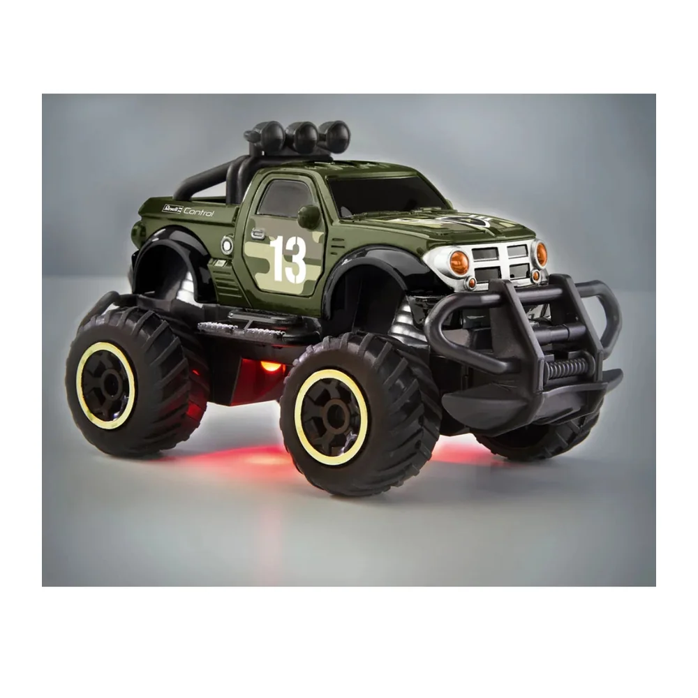 Revell Control Dodge RAM Field Hunter Remote-Control SUV with LED Underbody Lighting and 2-Channel Radio Control, Ages 6+ - 23491 - Image 3
