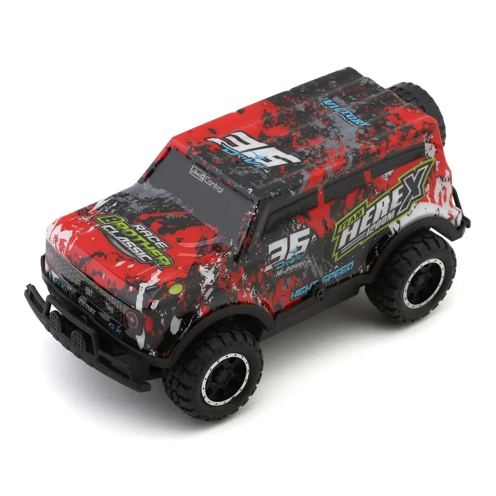 Revell Control Ghost Driver 1 to 22 Scale Remote-Control Car with LED Lights and 2.4GHz Radio Control for Driving Adventures, Red, Ages 6+ - 24683