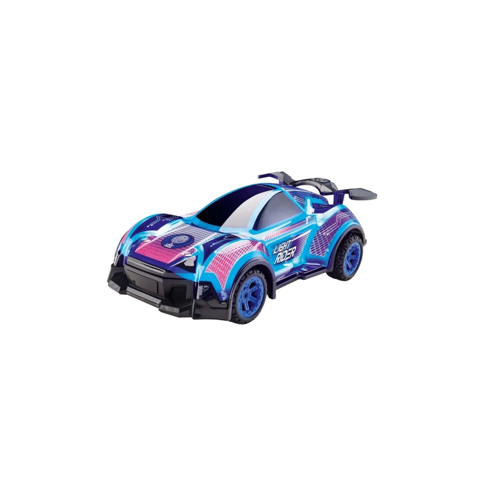 Revell Control Light Rider 1 to 16 Scale Remote-Control Car with Selectable Body Lights, Illuminated Controller, Sound and USB Charging - 24666