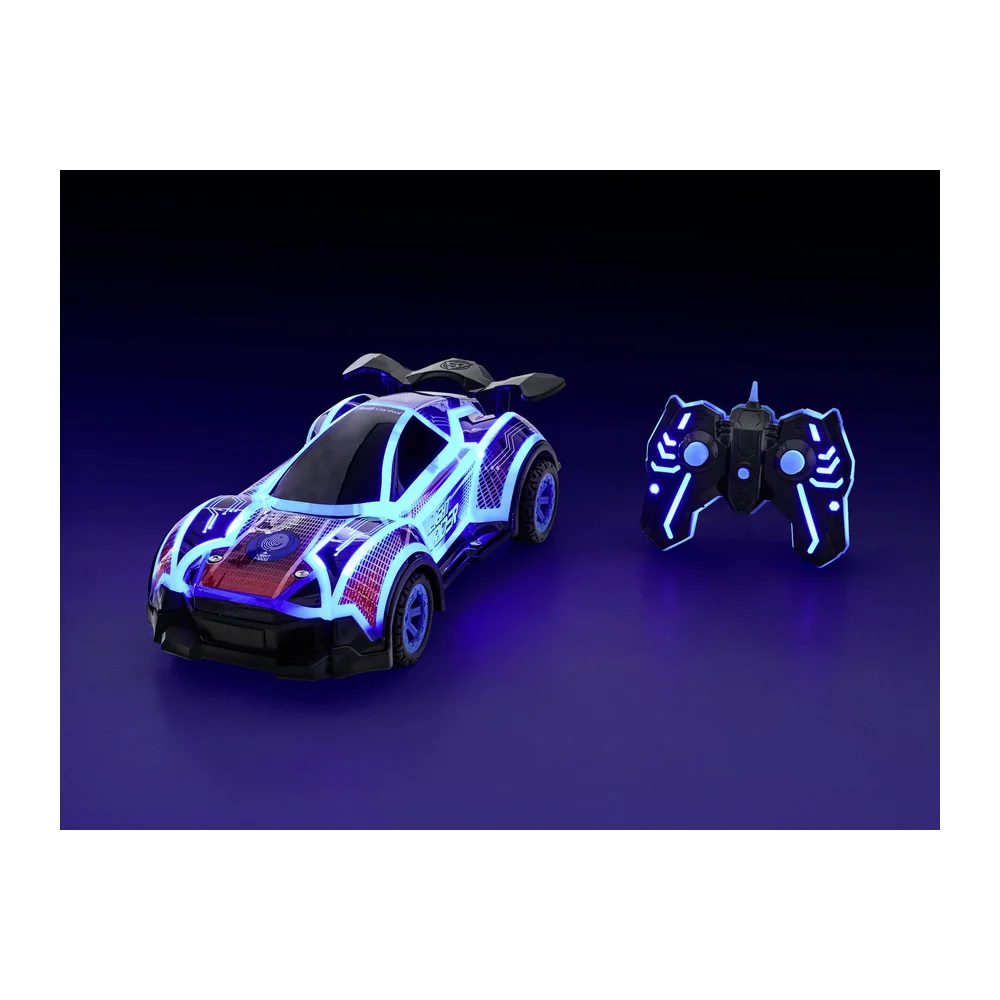 Revell Control Light Rider 1 to 16 Scale Remote-Control Car with Selectable Body Lights, Illuminated Controller, Sound and USB Charging - 24666 - Image 3
