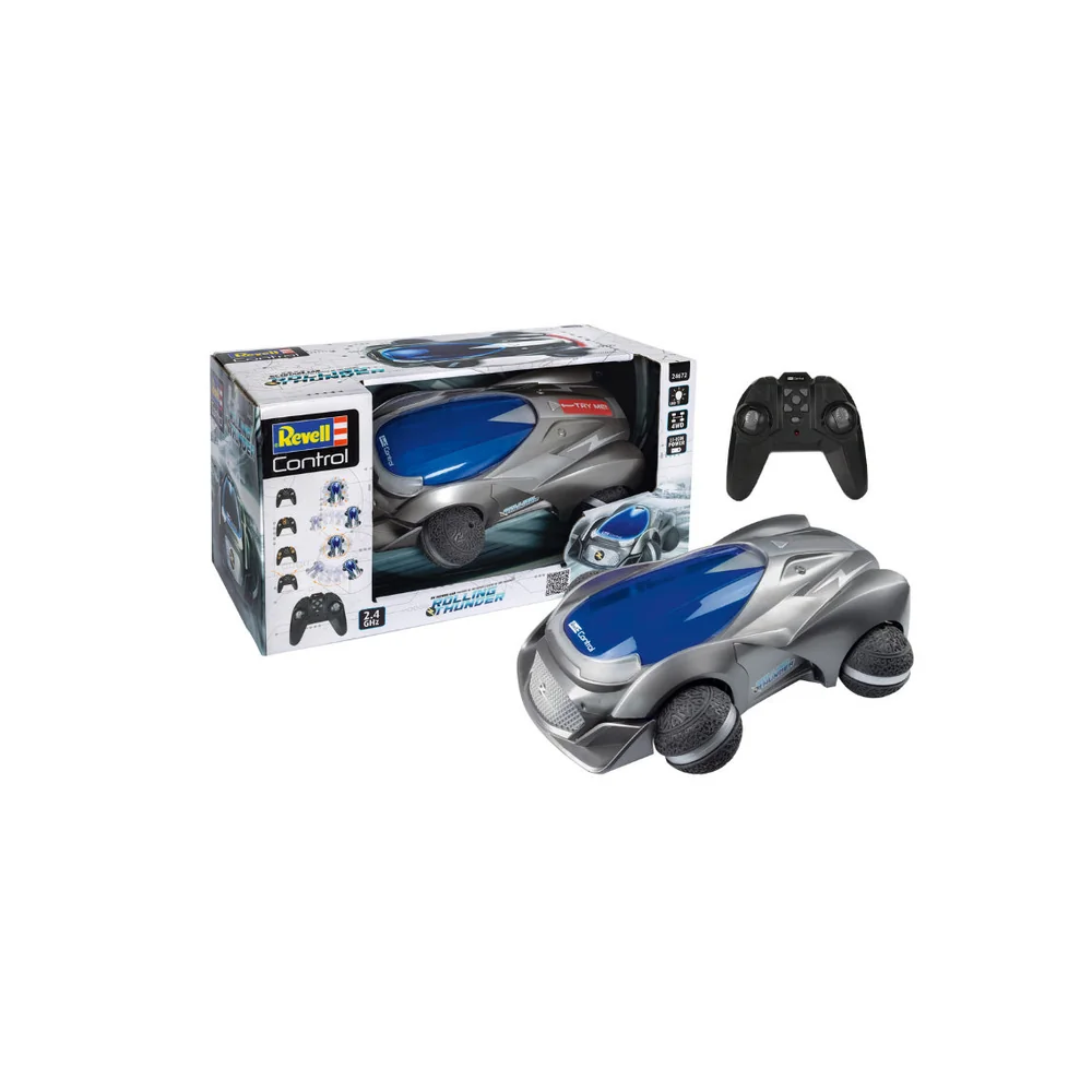 Revell Control Rolling Thunder Remote-Control Future Car with 4-Wheel Drive and Distinctive Ball Wheels for Futuristic Driving Play, Ages 8+ - 24672 - Image 2