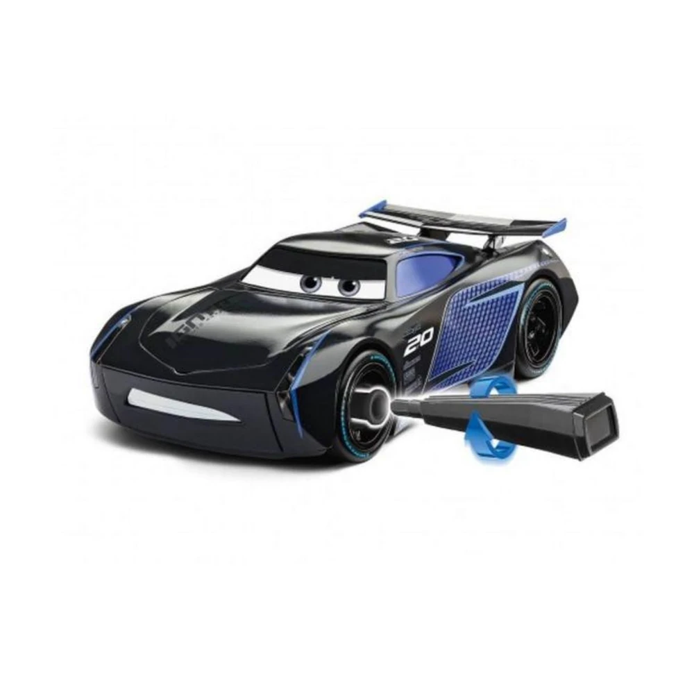 Revell Disney Pixar Cars Jackson Storm 19-Piece Construction Kit with Screwdriver Assembly, Light and Sound for Building Play, Ages 4+ - 921