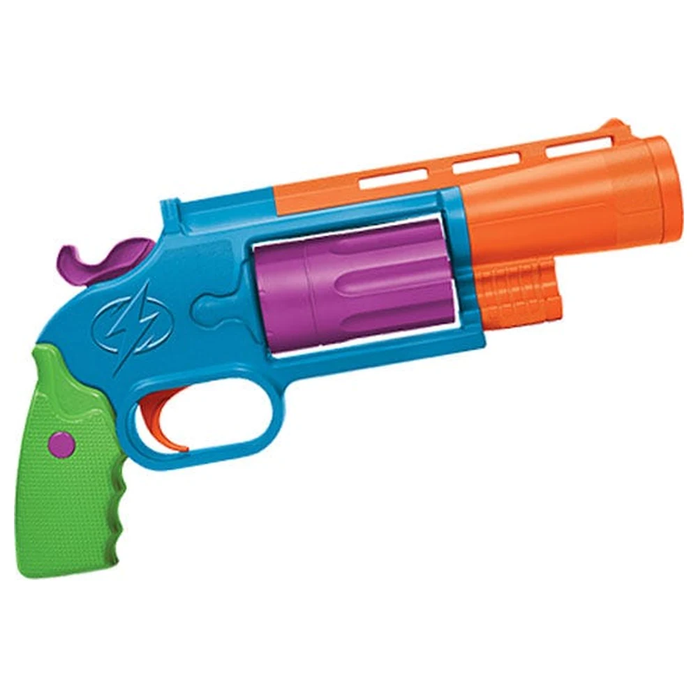 Thundershot Hammer Action Dart Blaster with 8-Chamber Auto-Advancing Barrel and 10 Long Distance Darts, Blasts up to 80 Feet, 8 Years+ - 40050