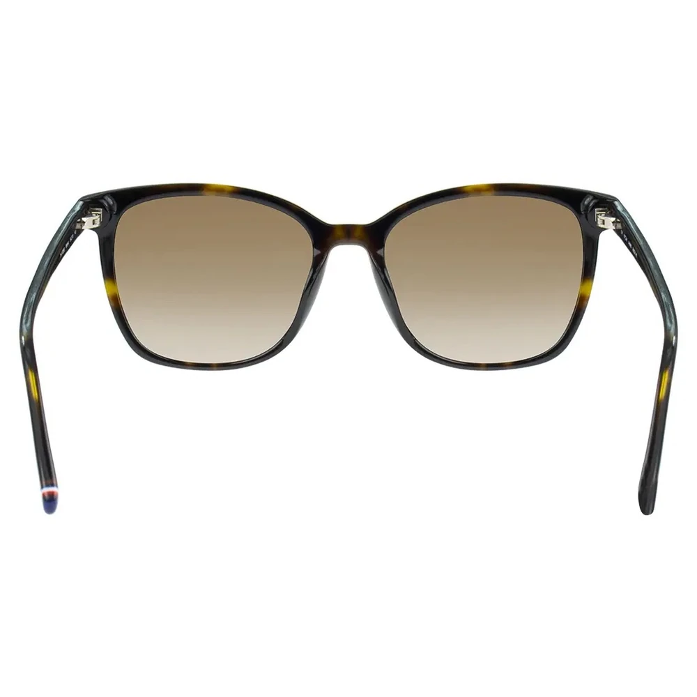 Tommy Hilfiger Womens UV Protected Rectangular Sunglasses, Brown Shaded Lenses - TH-1723-S-086 - Image 3