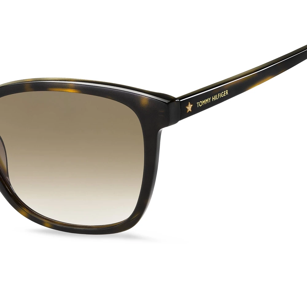 Tommy Hilfiger Womens UV Protected Rectangular Sunglasses, Brown Shaded Lenses - TH-1723-S-086 - Image 4