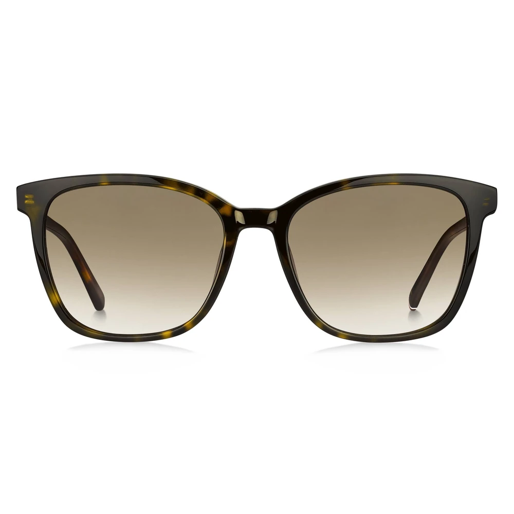Tommy Hilfiger Womens UV Protected Rectangular Sunglasses, Brown Shaded Lenses - TH-1723-S-086 - Image 5