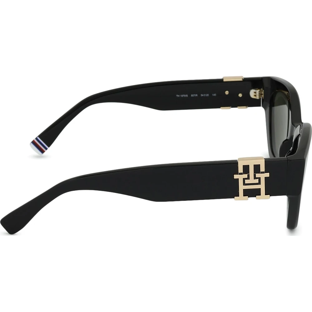 Tommy Hilfiger Womens UV Protected Rectangular Sunglasses, Grey Lenses, Full Rim - TH-1979-S-807 - Image 5
