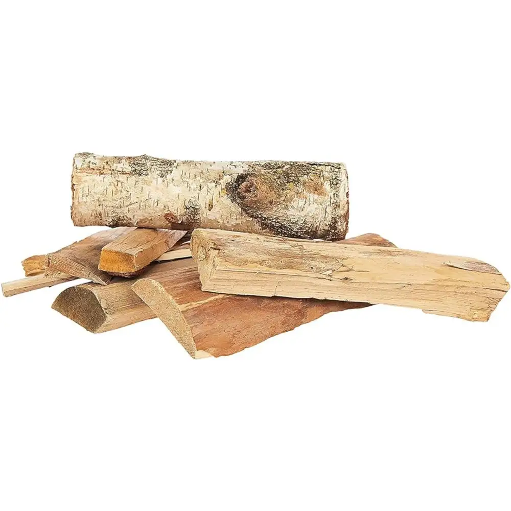 Bad Axe Birch Firewood 21L Bag, Premium Seasoned Birch Logs, Dense Clean-Burning Hardwood, Ready to Use for Fireplace & Outdoor Fire Pit - BRCH21L - Image 4