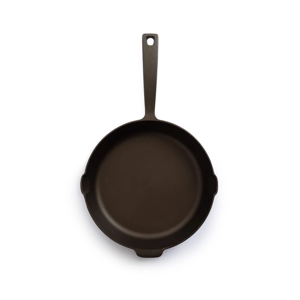 Barebones 10 Inch All in One Cast Iron Skillet with Dutch Oven Lid, Pre-Seasoned, Polished Interior, Copper Accents, Camp & Kitchen - CKW-317 - Image 2