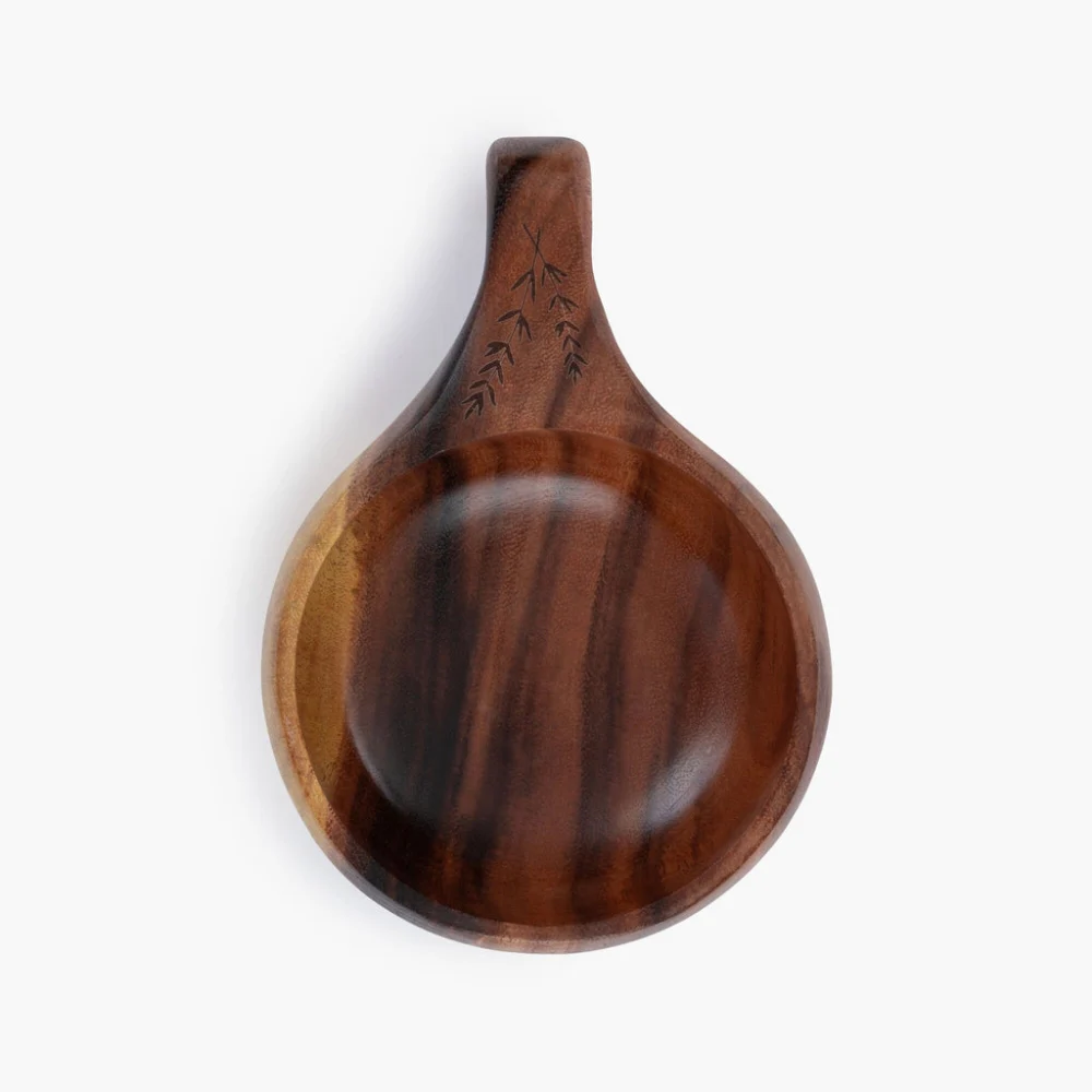 Barebones Kuksa Wooden Drinking Cup 16 oz, Handmade Sustainable Acacia Wood, Ergonomic Handle, Nordic Camp Mug - CKW-1022 - Image 3