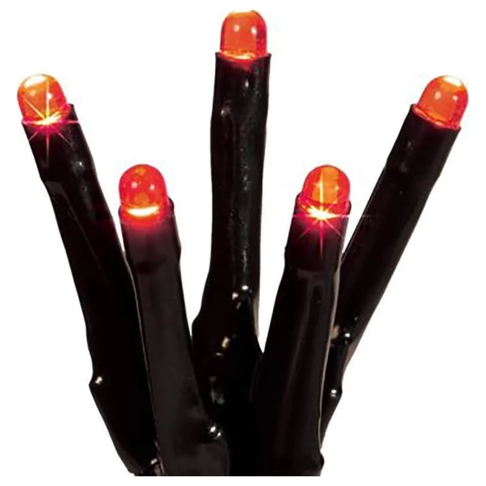20 LED Battery Operated Micro String Lights with 8 Lighting Functions for Halloween Decorations, Parties and Indoor Display - Image 2