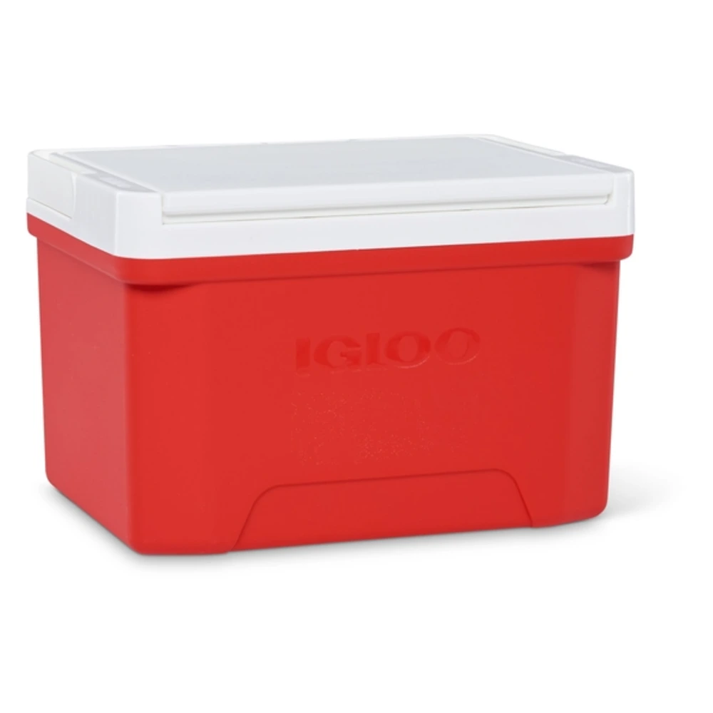 Igloo Laguna 9 Quart Cooler Box, Lunch Cooler with Reversible Tray Lid and Cup Holders, Cool Riser, Fold-Flat Handle, Red Star - 00032479 - Image 2